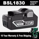 New 18V Slide Li-ion 7.0AH Battery For Hitachi BSL1815X BSL1830C Lithium. Fixed Price $36.98.
