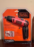 Black+decker Cordless Screwdriver Rechargeable Power Hand Tool New Sealed Box !!. Fixed Price $24.99.