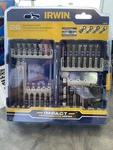 Irwin 1988892 Impact Screwdriver Bit Set 26 Pieces W/storage Case New Sealed. Fixed Price $29.99.
