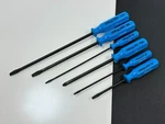 Channellock Tools Usa 6PC Flat Slotted & Phillips Screwdriver Set Lot, Blue. Fixed Price $74.99.