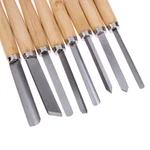 8PC Lathe Chisel Set Turning Tools Woodworking Gouge Skew Parting Spear. Fixed Price $26.99.