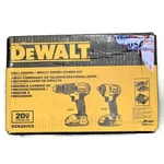 Dewalt DCK280C2 20V Max Li-ion 2-TOOL Cordless Impact Driver & Drill Combo Kit. Fixed Price $174.99.