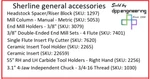 Sherline General Accessopries -2. Fixed Price $696.10.