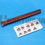 Lathe Internal Threading Boring Bar Holder Vertical 16MM 16VNRAG60 Insert 10PCS. Fixed Price $93.89.