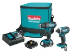 New Makita CT225SYX 18V Compact Lithium-ion Cordless 2-PIECE Combo (2.0AH). Fixed Price $199.99.