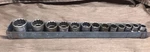 Vintage Craftsman 1940S H 1/2 Drive Sockets Old Logo 13 Pcs -1/8 To 7/16. Fixed Price $99.99.
