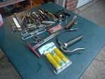 Homeowner's Tools From Craftsman Toolbox - Wrenches, Screwdrivers, Snips, ++++. Fixed Price $40.00.