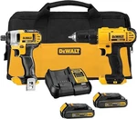 Dewalt 20V Max Cordless Drill Impact Driver Kit DCK240C2 Charger. Fixed Price $129.95.