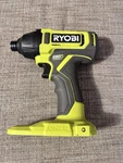 Ryobi Impact Driver One+ New 18V 1/4" Lithium Ion (tool Only) P235. Fixed Price $42.82.