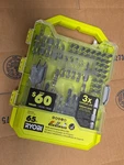 Brand New - Ryobi One A986501 Drill Impact Drive Kit Pieces Bit Set For 18V. Fixed Price $29.95.