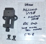 Emco Unimat DB200 Lathe Milling Vise Ref No 1010 C31Z. Fixed Price $99.90.