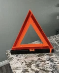 James King & Co Emergency Safety Warning Triangle Flare Kit Reflector Model 1005. Fixed Price $35.00.