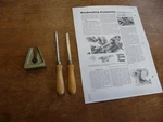 Unimat Lathe DB200 SL1000 Accessory Simple Tool Rest & Chisel Set Wood Turning. Fixed Price $89.00.