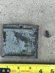 Atlas Craftsman 10 12 Lathe Cross Slide Chip Guard 9-37A & Screw (#C3). Fixed Price $19.88.