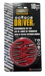 Mibro 10 Piece Screwdriver Bit Set, Phillips, Square Recess, Slot, Star. Fixed Price $7.19.