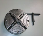 Vintage Craftsman 109 Dunlap Lathe 6" Swing 4" Independent Jaw Chuck W/key. Fixed Price $125.00.