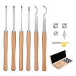 Vevor 6PCS Lathe Chisel Set Hss Woodturning Tools Storage Box For Finisher. Fixed Price $79.90.