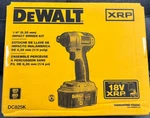 Dewalt Xrp 18V 1/4" Impact Cordless Driver Kit With Battery #DC825K Brand-new. Fixed Price $189.99.