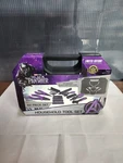 Black Panther Legacy 82 Piece Household Tool Box Set Kit Purple Ratchet Plier. Fixed Price $31.49.