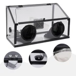 Fully Enclosed Electric Grinding Table Polisher Dust Box Acrylic Cover+led Light. Fixed Price $79.45.