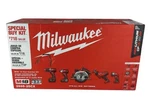 Milwaukee 2695-25CX M18 18V Cordless Tool Combo Kit New Sealed Special. Fixed Price $400.00.