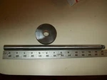 Head End Pulley & Shaft From Vintage 12" Rockwell Variable Speed Wood Lathe. Fixed Price $22.99.