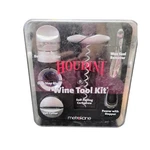 Houdini Wine Tool Kit By Metrokane 6-PIECE Set Self-pulling Corkscrew New. Fixed Price $35.00.