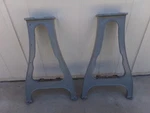 Vintage Delta Wood Lathe Stand Cast Iron Legs 12" 1460 46-460 DDL-187 Rockwell. Fixed Price $449.99.