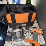 Ridgid R86093 Brushless Drill/driver 18V Li-ion Set Battery Charger Tool Bag. Fixed Price $105.00.