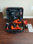 Black & Decker Firestorm 18V Power Tool Set Case Battery Charger. Fixed Price $99.87.