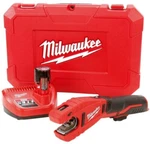 Cordless Copper Tubing Cutter Kit 12 Volt Lithium Ion 1.5AH Battery Milwaukee. Fixed Price $333.99.