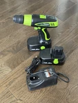 Kawasaki Alltrade 691234 19.2 V Drill W/2 Batteries 691240 + Carry Case /charger. Fixed Price $90.00.