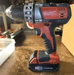 Milwaukee 2601-20 Drill With Battery. Fixed Price $38.99.