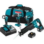 Makita Lxt Cordless 4-PC. Combo 5.0AH 18V Lithium-ion Brushless 1500 Lbs. Fixed Price $755.46.