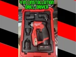 Milwaukee 4-IN-1 Drill Driver Packout Insert. Fixed Price $35.00.