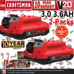 2PCS 4.0AH For Craftsman V20 20VOLT Max Lithium Battery CMCB204 CMCB202 CMCB205. Fixed Price $55.00.