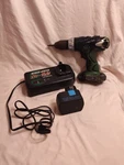 Hitachi Power Tool Set, Including Drill, Battery, And Charger. Fixed Price $39.99.