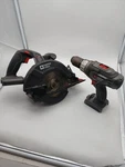 Porter Cable 18V Drill And Circular Saw Used Works PC1800D PC186CS Some Wear. Fixed Price $27.00.