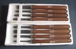 Sears Craftsman Wood Turning Chisel Set Of 8, #9 2859, Never Used. Fixed Price $104.99.