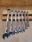 Craftsman Metric Ratcheting Combination Wrench Set 7PC Full Polish - 18MM. Fixed Price $43.75.