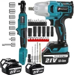 1/2" Brushless Cordless Ratchet/impact Wrench Gun Fit Makita 18V Battery. Fixed Price $145.99.