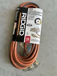Ridgid 25' Contractor Grade Multi-outlet Extension Cord. 14 Gauge Model 524 646. Fixed Price $49.50.