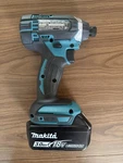 New Makita XDT11 Cordless 1/4" Impact, Driver, Drill Volt Lxt W/ Battery. Fixed Price $114.95.