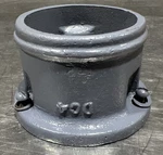 Hard To Find Vtg Delta Rockwell 12 Disk Sander Cast Iron Dust Chute Adapter DC4. Fixed Price $224.99.