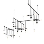 Sonneman S1K36K-JR180612 Suspenders Led 5-BAR Zig Zag Multi Light Black. Fixed Price $7624.00.