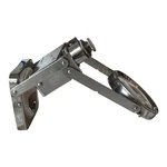 Rare Antique 1895 Eckels Folding Illuminated Magnifier Nickelplated Optical Tool. Fixed Price $325.00.