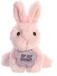 Bunny Bits Pink Aurora #08903 6" Sitting Soft Plush With Hip Hooray! Easter. Fixed Price $5.88.