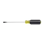 Klein Tools 605-4 General Purpose Slotted Screwdriver 1/4 Round. Fixed Price $12.15.