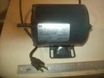1/2 Hp Capacitor Start Motor #70055 From 12" Craftsman Wood Lathe 113.228162. Fixed Price $69.99.