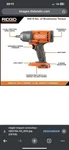Ridgid R86215K 18V 2700RPM Cordless Impact Wrench W/li-ion Battery Charger. Fixed Price $149.95.